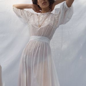 All That Remains is Love Jean Dress NWT